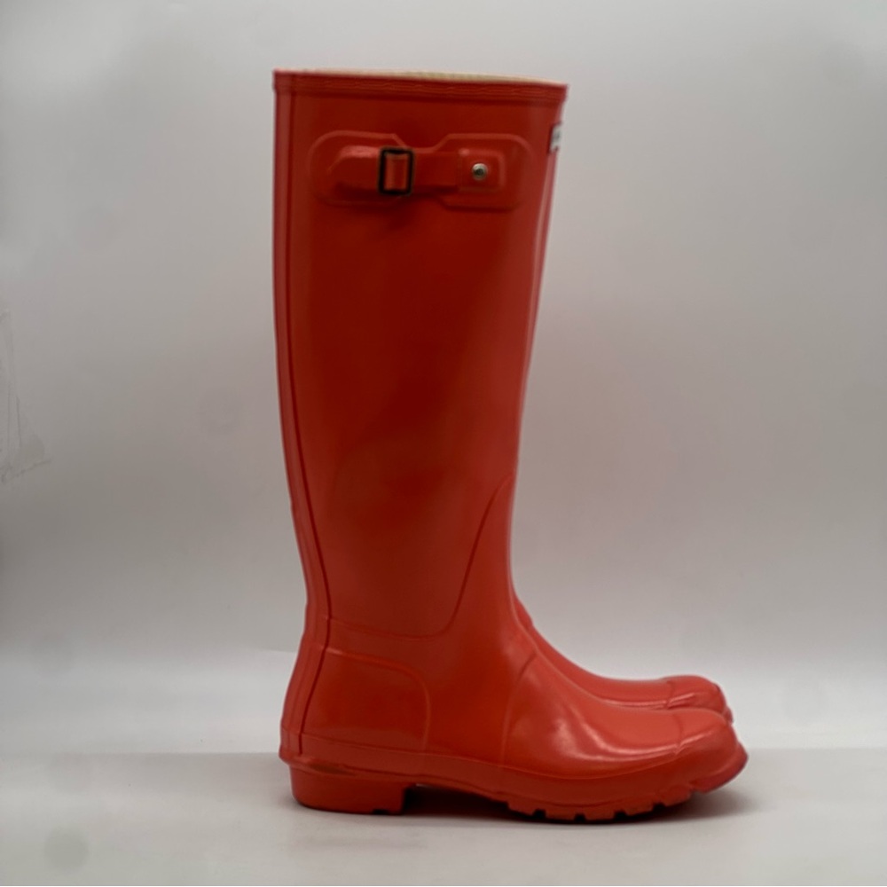 Hunter Original Gloss Boots. Size 9